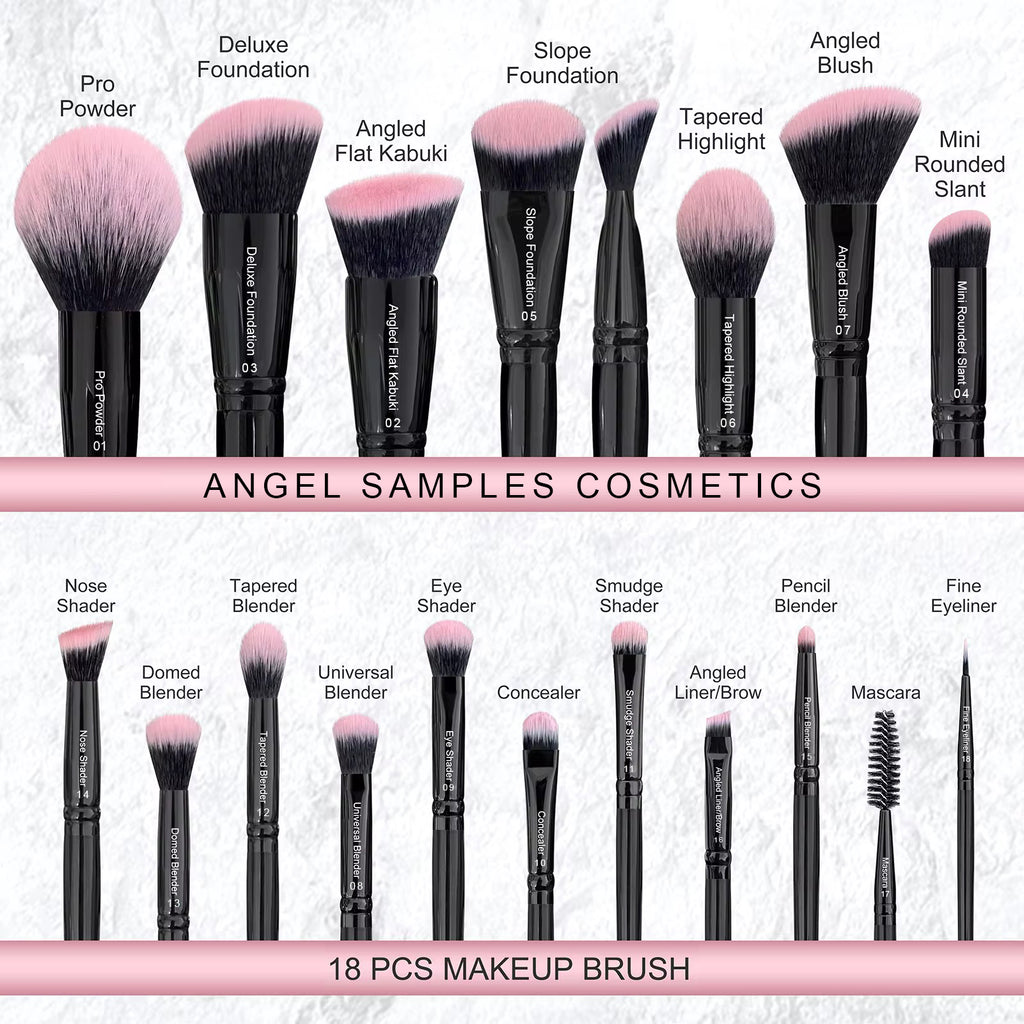 18 PIECE BRUSH SET