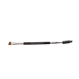 ANGLED LINER/BROW BRUSH AND SPOOLIE