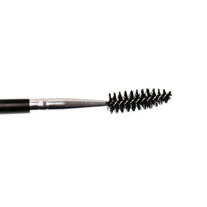 ANGLED LINER/BROW BRUSH AND SPOOLIE